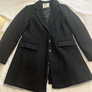 Allegra K Black Coat Size Large